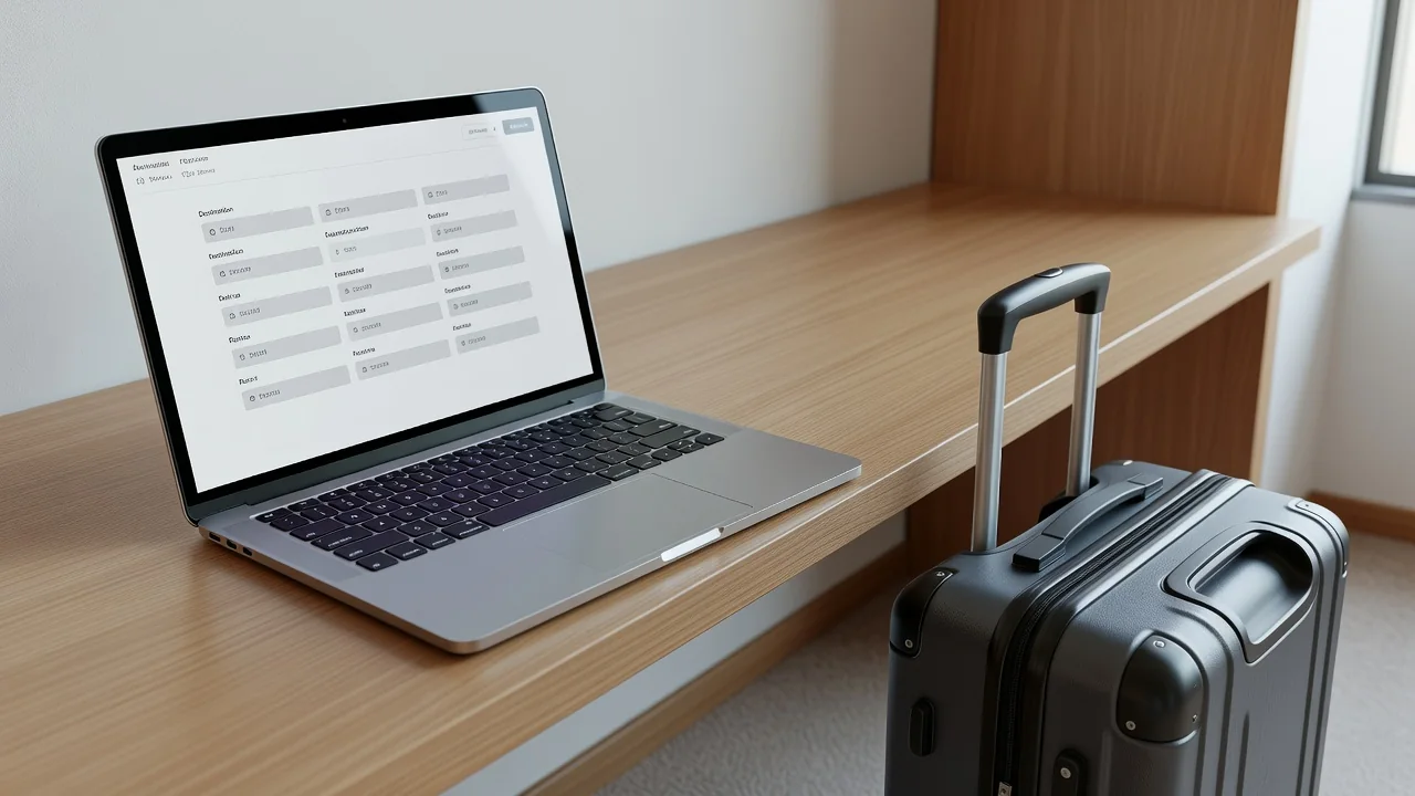 Imagem temática: reserva de hotel online