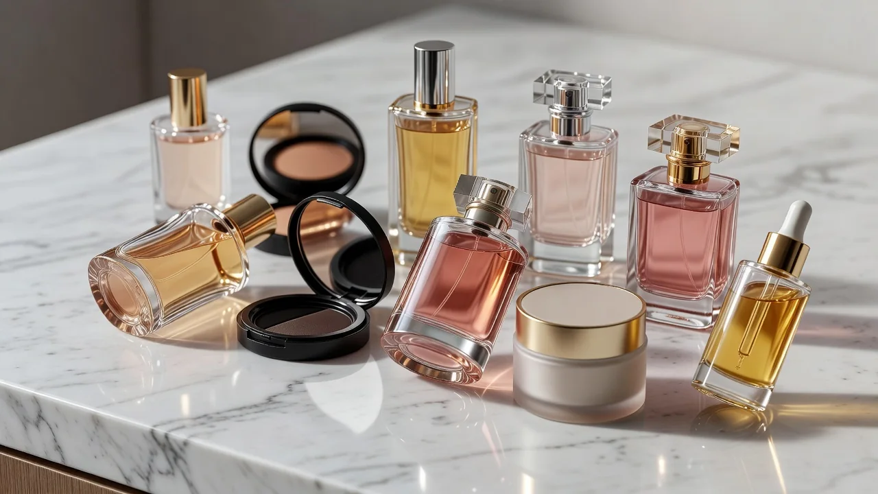 Imagem temática: perfumes e cosméticos